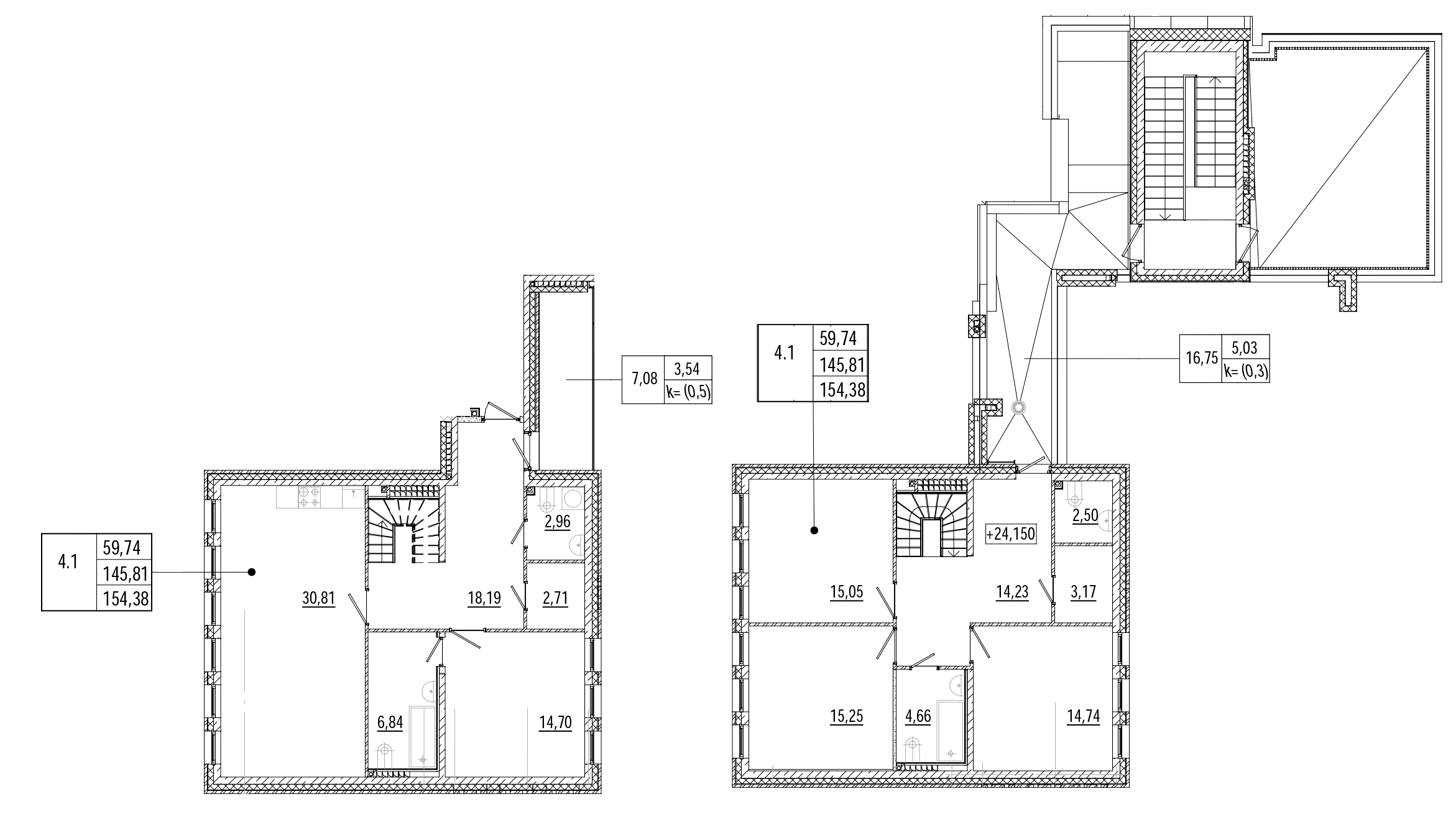 4-комнатная квартира 154.38 м², 7/7 эт., ЖК «Мануфактура James Beck»